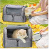 Pet Carrier Dog Cat Soft Sided for Small Medium Puppy Kitten Tsa Airline Approved Travel Leisure Bag for Animals