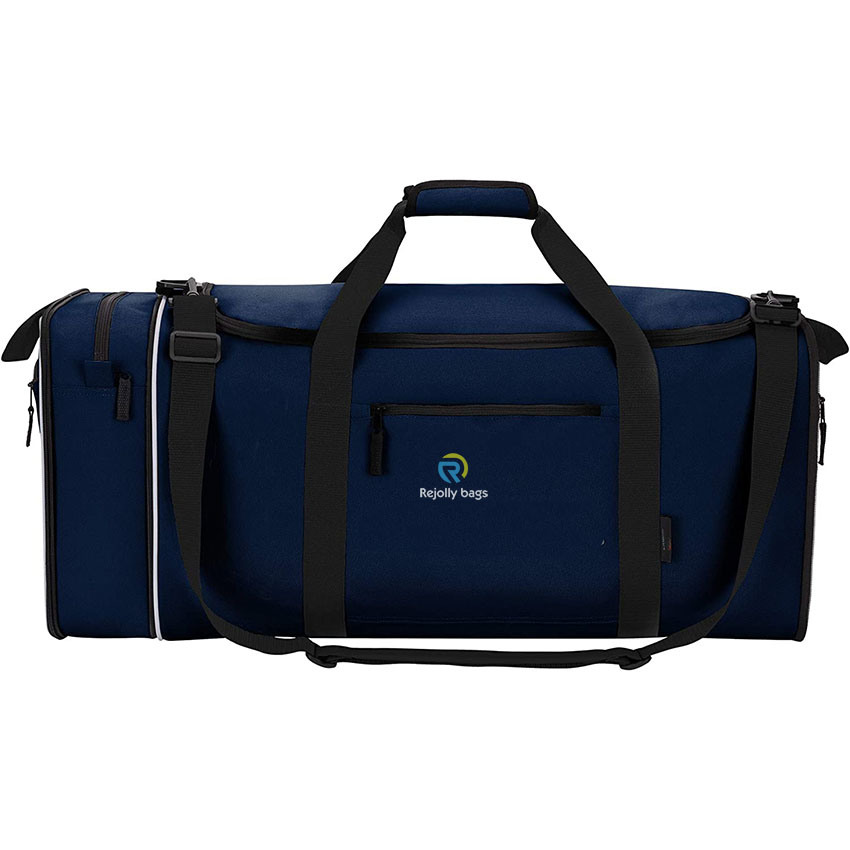 Outdoor Duffle with One Large Main Compartment, Front and Side Zippered Pockets for Travel Bags