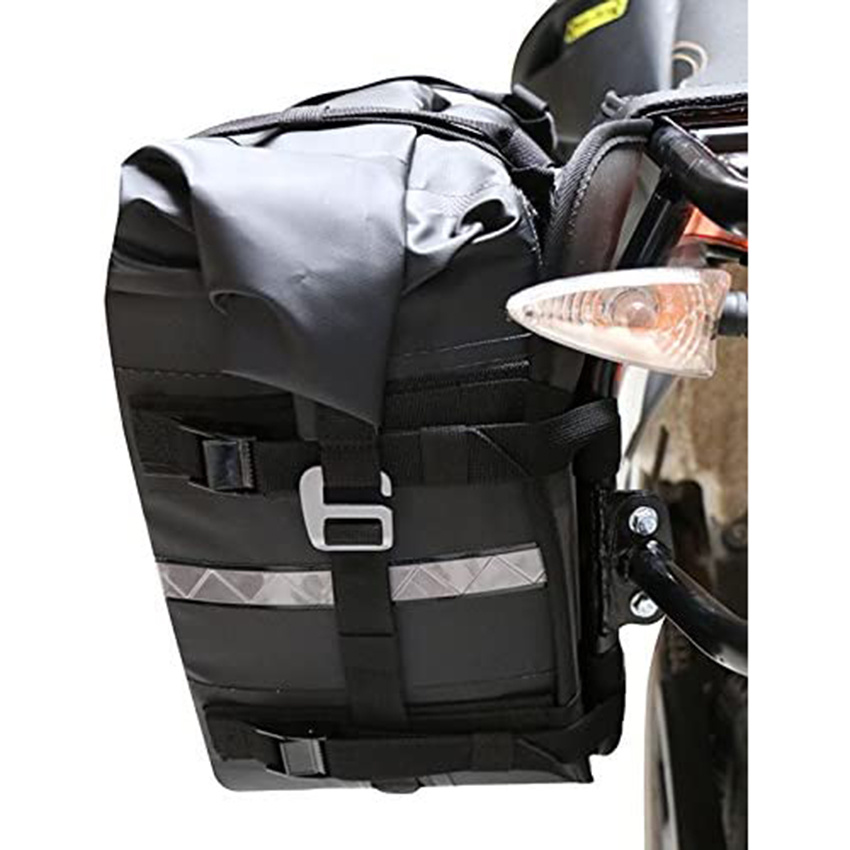 Dry Saddlebags 100% Waterproof Mount to Most Adventure and Dual Sport Motorcycle Racks Bag