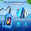 Large Capacity Lightweight Waterproof Chest Sling Bag Pouch Fashion Diving Swimming Pool Beach Underwater Pouch Case