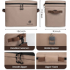 Soft Cooler Bag Insulated Lunch Box 20L Leakproof Portable Ice Chest Coolers for Picnic, Beach, Work, Trip Dry Bag