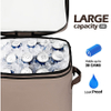 Soft Cooler Bag Insulated Lunch Box 20L Leakproof Portable Ice Chest Coolers for Picnic, Beach, Work, Trip Dry Bag