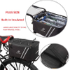 Bicycle Rack Rear Carrier Bag Insulated Trunk Cooler 11L Large Capacity Storage Luggage Pouch Reflective MTB Bike Pannier Bicycle Bag