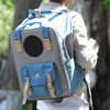 Portable Pet Travel Breathable Backpack Bag Space Capsule Foam Design and Puppy Waterproof Handbag