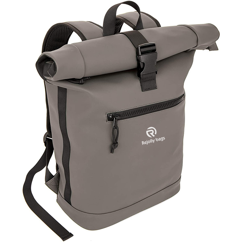 Roll Top Waterproof Trendy Backpack with Laptop Pocket for Swimming, Boating, Hunting Bag