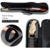 Padded Electric 0.35in Padding Dual Adjustable Shoulder Strap Electric Guitar Case