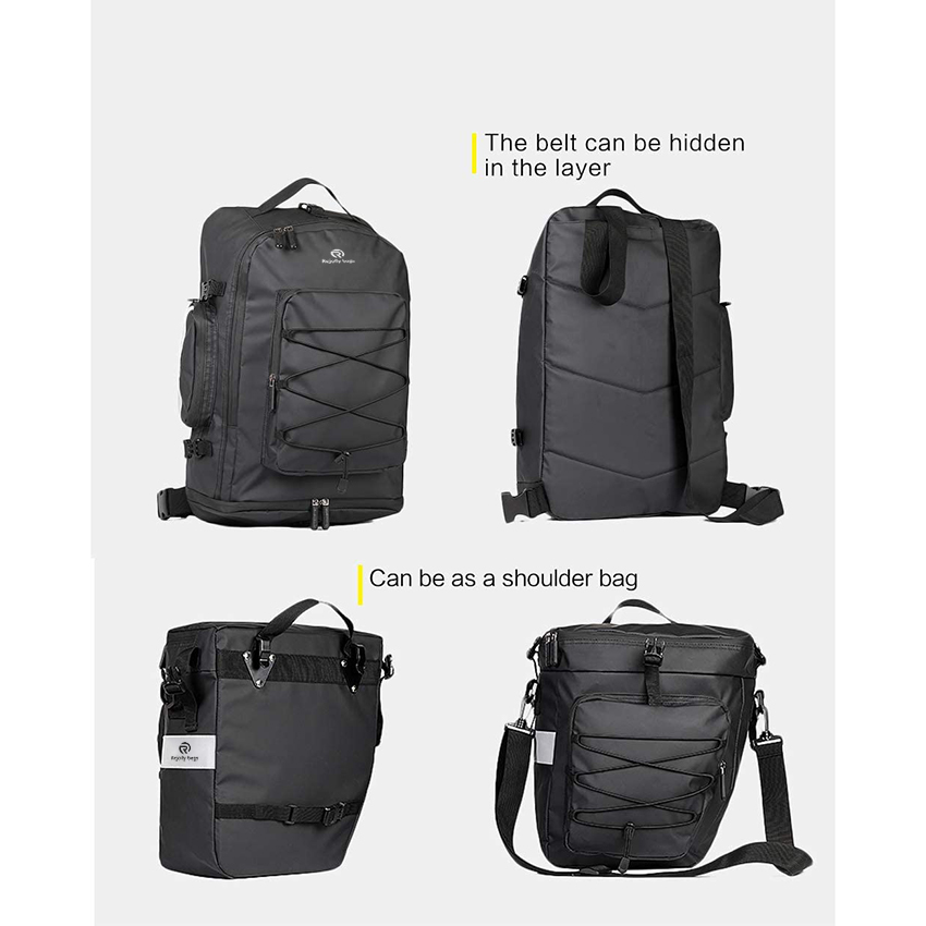 Waterproof Bike Rear Pannier Multifunctional Dry Bicycle Trunk Bag RJ228346