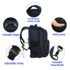 Backpack with Wheels Travel Rolling Backpack for Men Women Carry on Luggage Business Bag