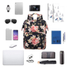 Water Resistant College School Backpack with USB Charging Port, Laptop Backpack for Women Fashion Travel Bags