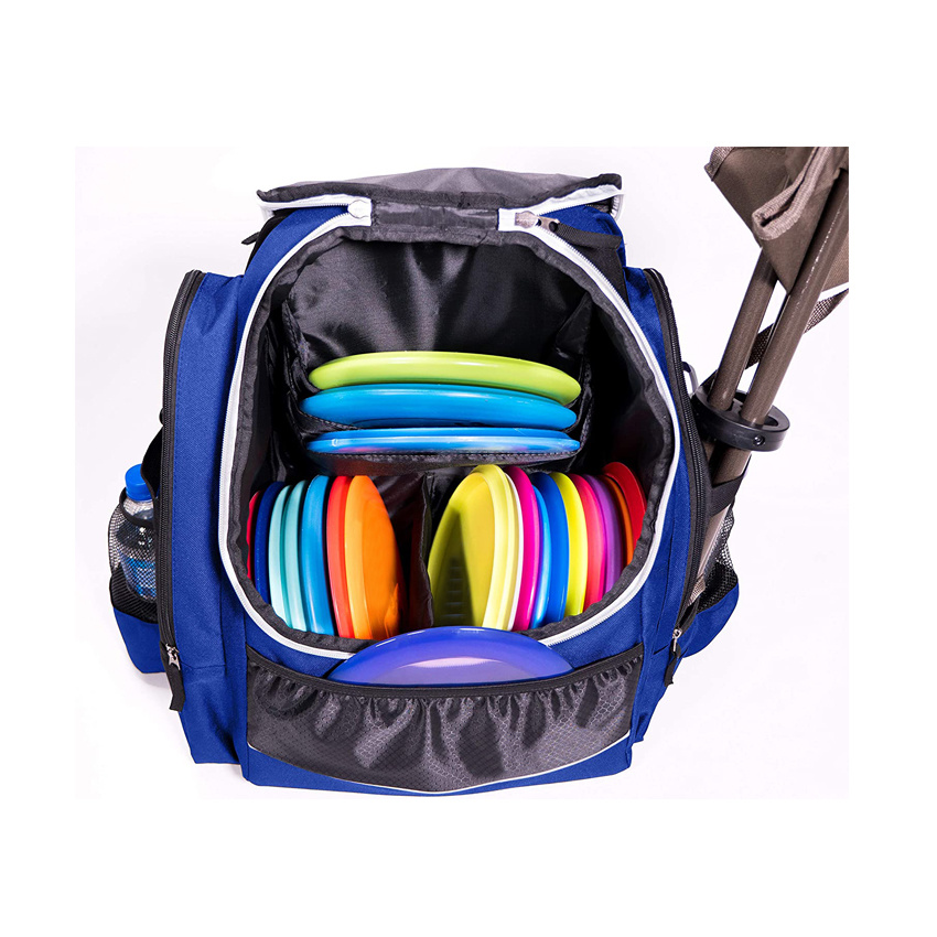 Wholesale Large Capacity Disc Golf Backpack Golf Frisbee Bag High Quality Disc Golf Sports Backpack Bag