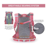Woman Bicycle Accessories Bags Fashion and Durable Outdoor Travel Bag Pink Hiking Backpack