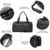 Waterproof Gym Bag with Shoe Compartment Heavy Duty Large Travel Duffle Bag Outdoor Sports Bag