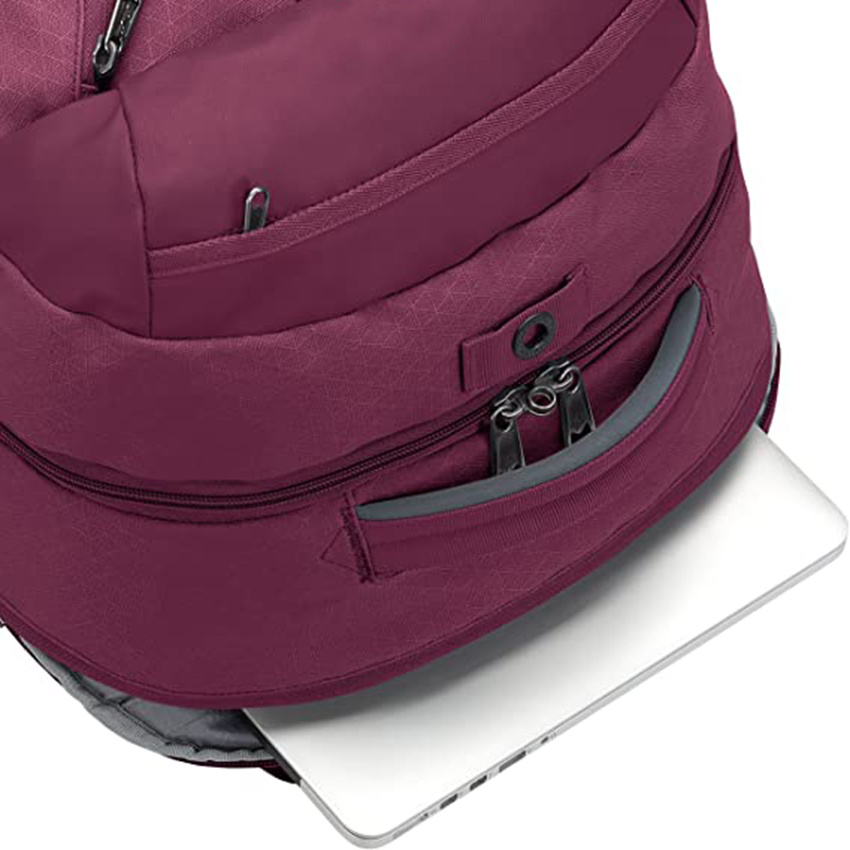 Large Capacity Travel Backpack Fashion Sports Bag Purple Outdoor Bag for Women