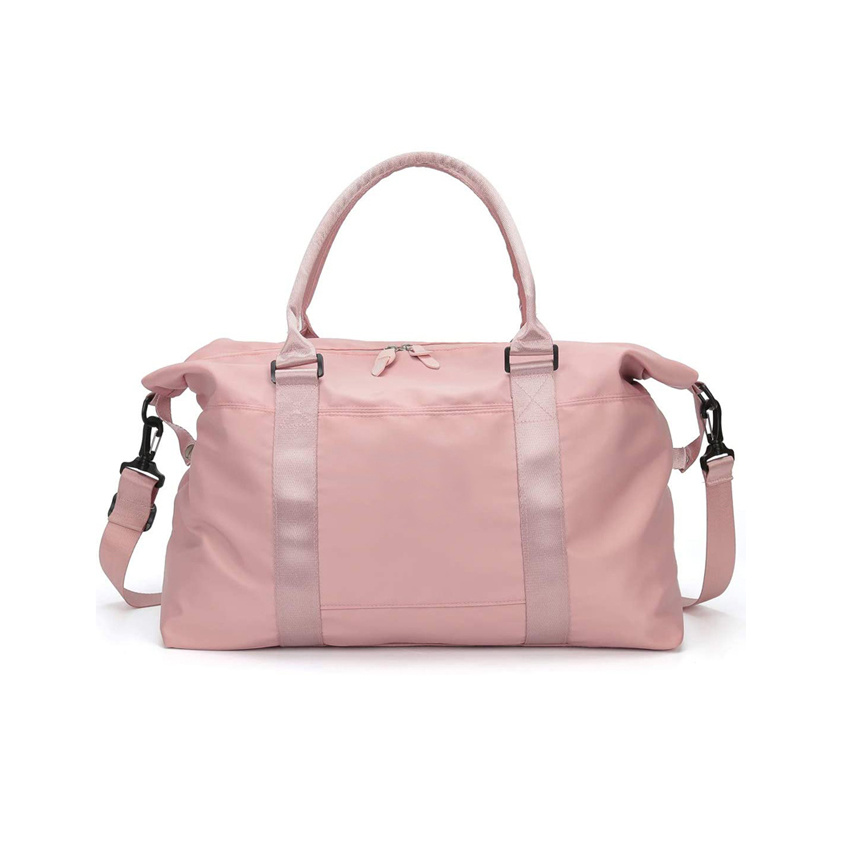 Pink Travel Sport Bag Waterproof Duffel Bags Fashion Women Shopping Bag
