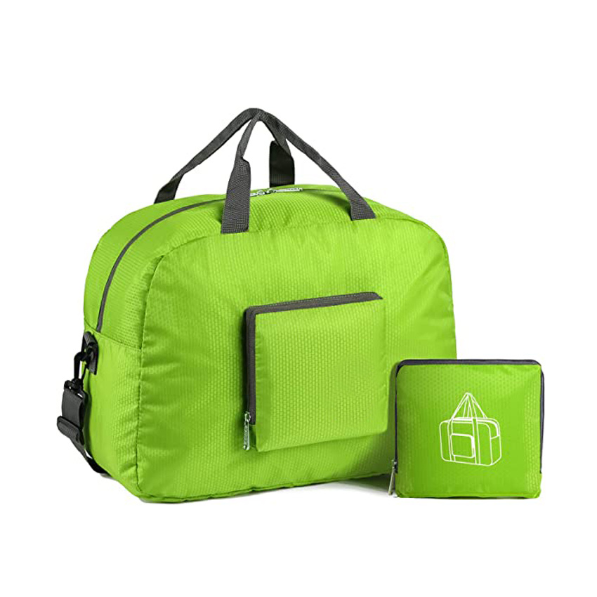 Large Capacity Foldable Nylon Duffle Bag Gym Sports Travel Bag New Style Fashion Leisure Handbags