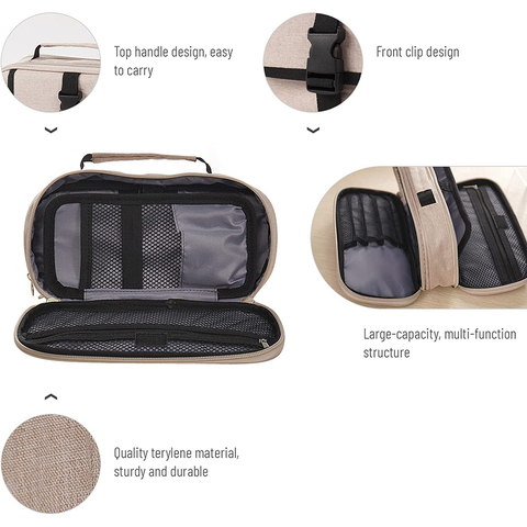 Big Capacity Pencil Case Pen Bag Storage Large Handheld High School Organizer College Student Pen Bag RJ21659