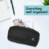 Big Capacity Pencil Pouch Large Marker Pen Case Multiple Use Aesthetic for Teens Girls Adults Students Pen Bag RJ21662