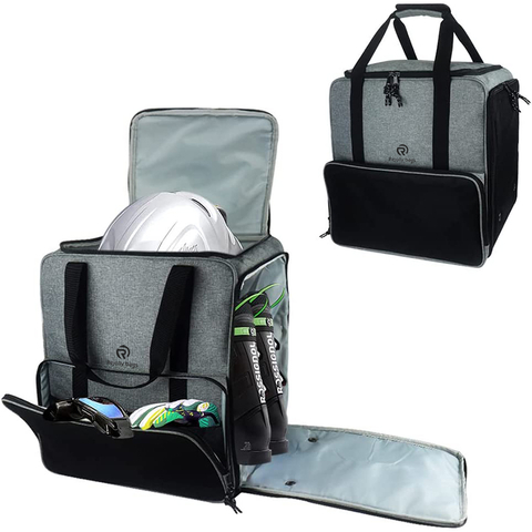 Snowboard Boot Bag Waterproof Suitable for Air Travel, Ski Boots, Ski Helmet, Goggles, Gloves & Skiing Gear Accessories Sports Bag RJ196147