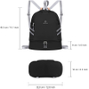 Sports Gym Bag Waterproof String Bag Backpack with Shoe Compartment for Travel Hiking Swimming Ball Bag RJ196130