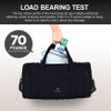 Large Duffle Bag with Shoes Compartment and Adjustable Strap Duffel Bag for Travel Overnight Bag Gym Bag Canvas Duffel Bags RJ204220