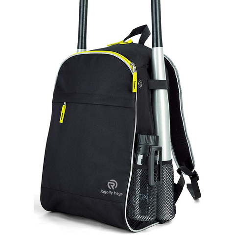 Softball Bag & Tball Baseball Equipment Backpack for Boys, Teen, Adults - Hold 2 Bats, 2 Bottles, Helmet, Glove - Vented Design Baseball Bags RJ19668