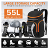 Ski Boot Bag Snowboard Boot Backpack Waterproof Travel Luggage Pack