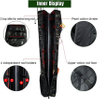 Rejolly Waterproof Large Capacity Portable Folding Fishing Rod Carrier Case Fishing Tool Storage Bag