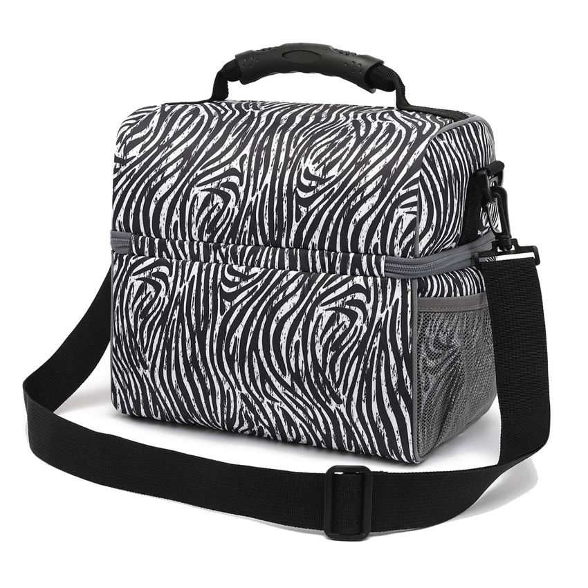 Double Layer Multifunctional Insulation Bag Hot Cold Pack Portable Student Meal Bag