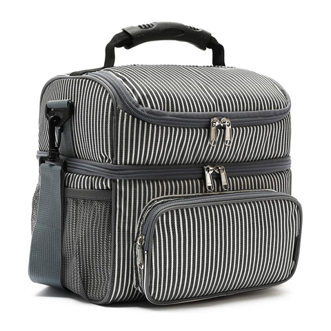 Multifunctional Beach Picnic Bag Ice Cooler Bag Fashion Tote Lunch Bag