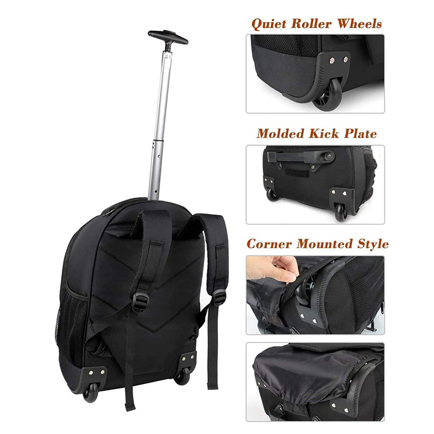 Trolley Bag Business Bag College Student Computer Bag Portable Roller Bag