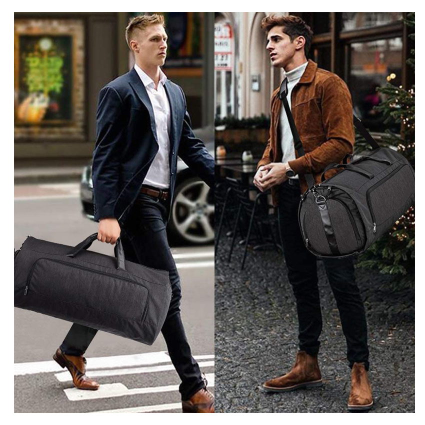 Super Multifunctional Travel Duffel Bag Convertible Suit Weekender Bag Garment Bag