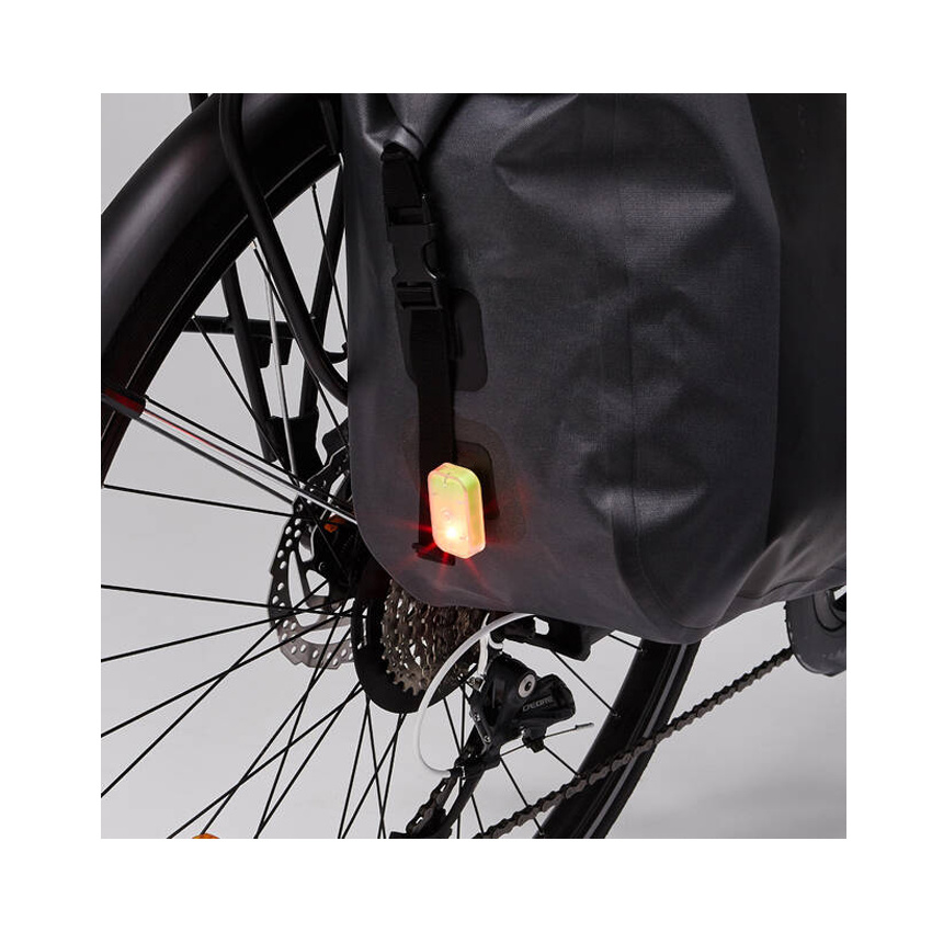 Waterproof Bicycle Bag with Fixed Hook Bike Pannier for Cycling City Commuting or Work