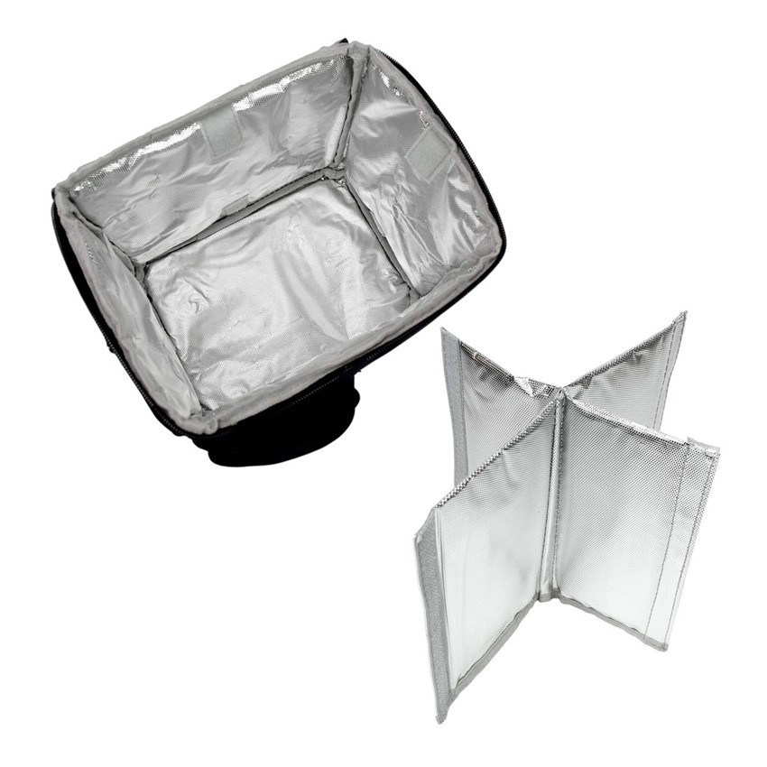 Food Delivery Bag Insulated Travel Drink Carrier Lunch Bag Hot Cold Pack