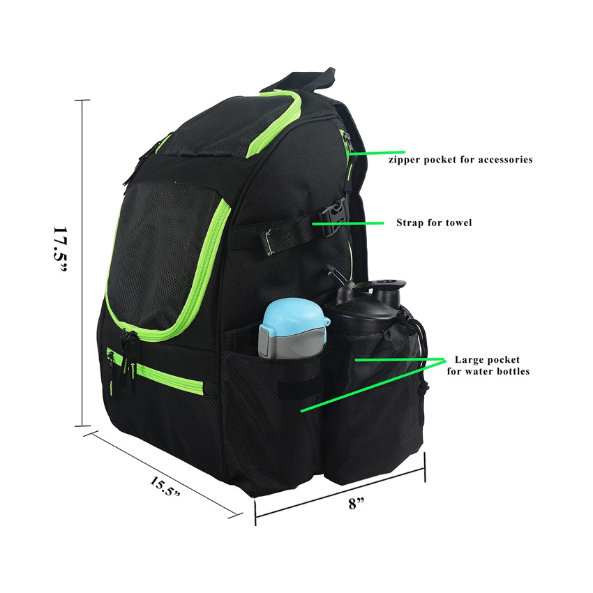 Casual Disc Golf Bag Travel Wholesale Frisbee Golf Bag Toy Flying Saucer Backpack