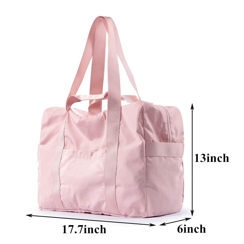 Rainproof Nylon Tote Bag Sports Shoulder Handbag Trave Luggage Bag