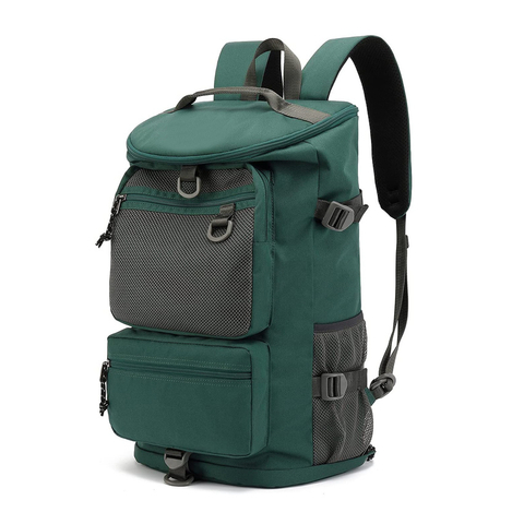 Gym Duffle Bag Laptop Backpack Waterproof with Shoes Compartment for Travel Sport Hiking