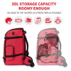 Fully Padded Ski Snowboard Boot Travel Backpack Ski Accessories Bag