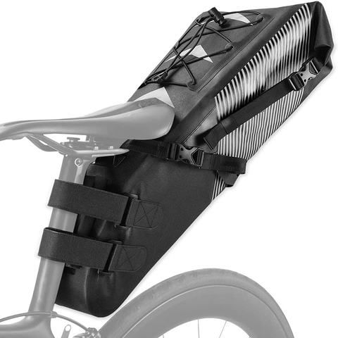 Waterproof Large Capacity Road Mountain Max 14L/10L Bike Seat Saddle Bag