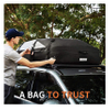 Thickened Waterproof Duty Car Roof Top Carrier Cargo Roof Bag Travel Luggage Bags