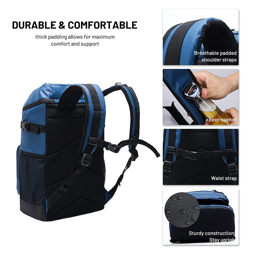 Leakproof and Waterproof Cooler Backpack High Quality Beach Picnic Lunch Bag