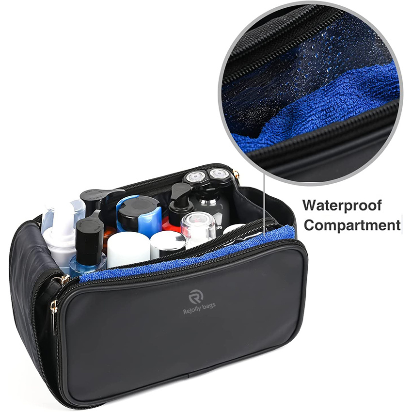 Large Toiletry Bag for Men and Women, Travel Toiletry Organizer Dopp Kit Water-Resistant Cosmetic Shaving Bag for Toiletries Accessories Toiletry Bag