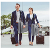Business Travel Carry on Bag Hanging Suitcase Suit Luggage Garment Bag with Shoulder Strap