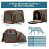 Expandable Cat Carrier Dog Carriers Bag Portable Pet Travel Washable Carrier for Kittens Puppies