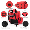 Emergency Medical Backpack Empty EMT Camping Molle Bag with Detachable Side Pocket
