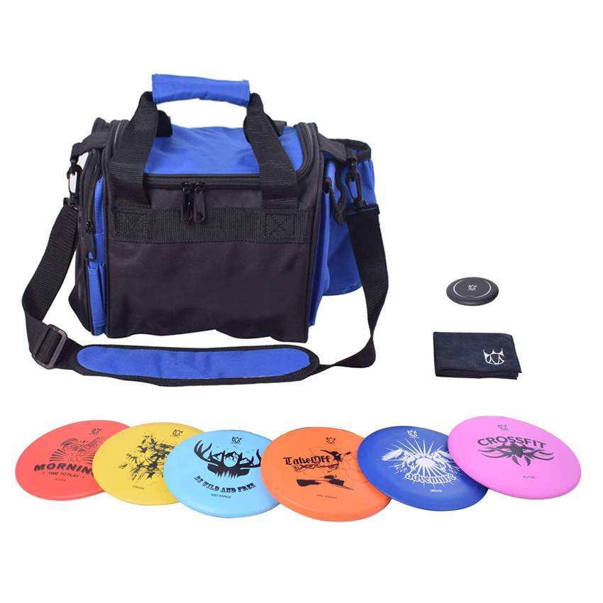 Foldable Frisbee Bag Wholesale Nylon Sports Disc Golf Bag Custom Dog Pet Products