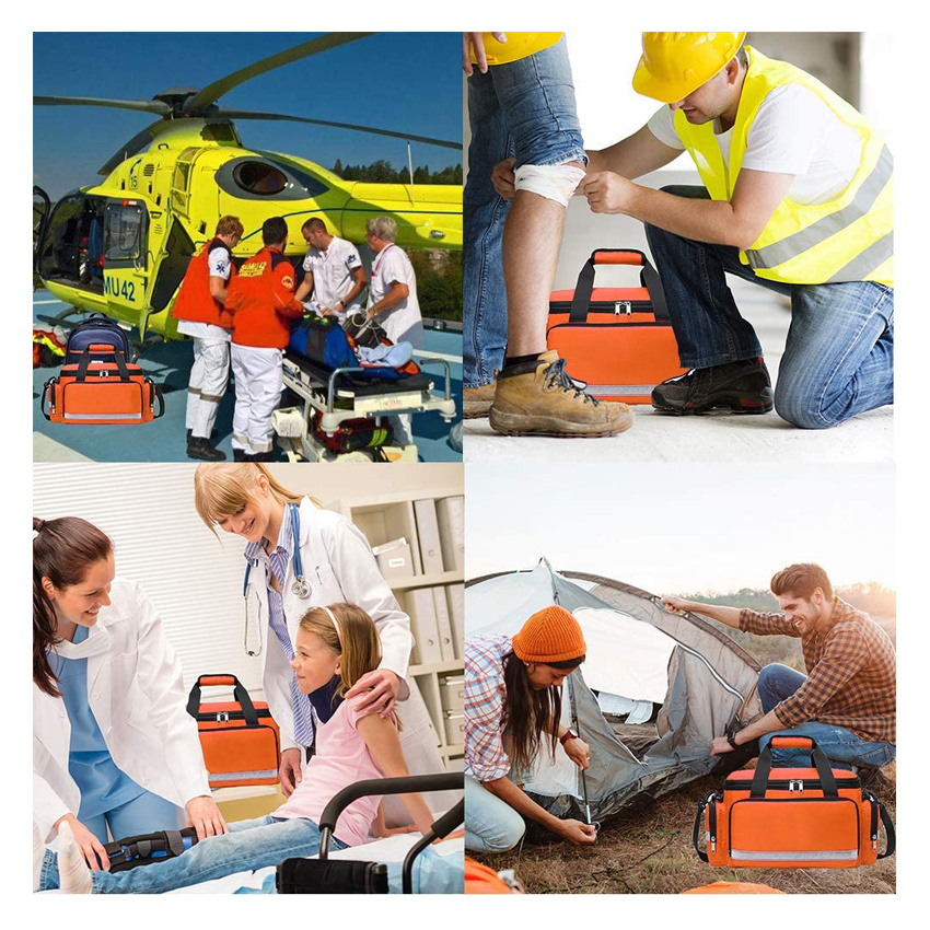 Emergency Ambulance Treatment Equipment Storage Bag Large Outdoor First Aid Bag