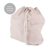 Oversized Laundry Canvas Backpack Waterproof Washing Laundry Bag for Bedroom Bathroom