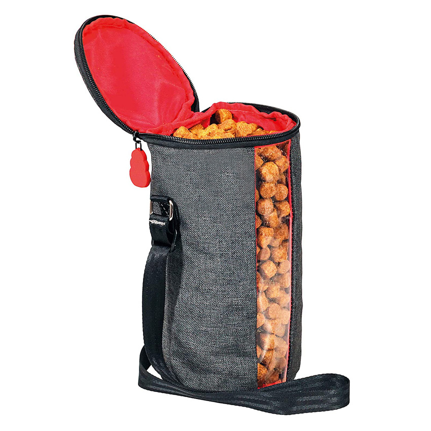 Portable Dog Food Bag Pet Travel Bag Dog Cat Treats Storage Bag for Hiking