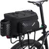 Bicycle Rack Rear Carrier Bag Commuter Bike Luggage Bag Pannier with Rain Cover
