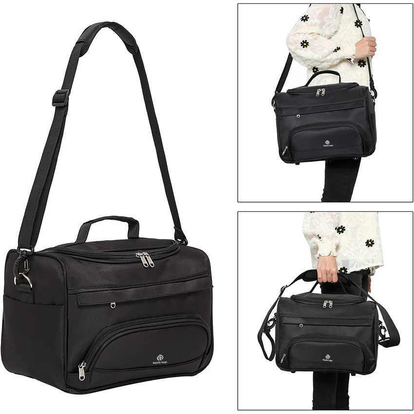 Small Hairdressing Bags for Stylists Hairdresser Bag for Supplies with Shoulder Strap Cosmetic Bags RJ21694